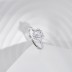 Vintage Zirconia Heart Wedding Party Ring 70300031