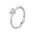 Tiny Heart Zirconia Wedding Party Ring 70300042