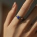 Love Heart Lap Opal Wedding Party Ring 70300051