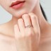 Minimalist Hearts Zirconia Wedding Party Ring 70300053