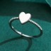 Tiny Heart Stackable Zirconia Party Ring 70300059