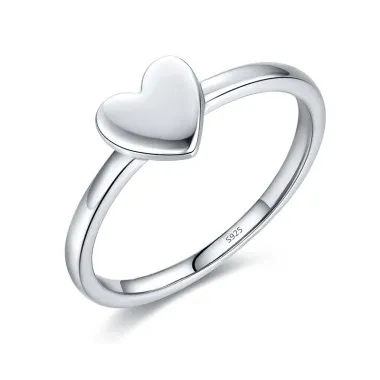 Tiny Heart Stackable Party Ring 70300060