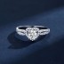 5A Cubic Zirconia Heart Ring 70300065