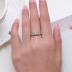 Cluster Hearts Zirconia Wedding Party Ring 70300066