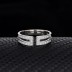 Silver Cubic Zirconia Toe Ring 70400004
