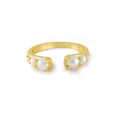 Silver Pearl Toe Ring 70400021