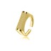 925 Sterling Silver Hip-hop Toe Ring 70400026