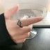 Vintage Rose Flower Zirconia Open Rings 70400084