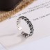 Vintage Gothic Punk Skulls Open Rings 70400086
