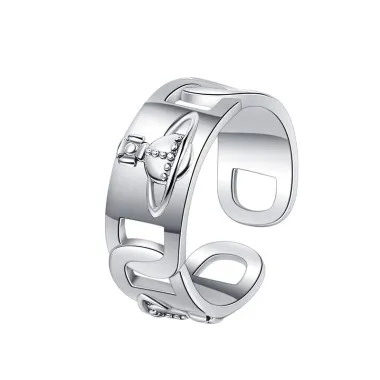 Silver Saturn Star Toe Rings 70400115