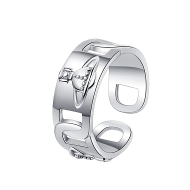 Silver Saturn Star Toe Rings 70400115