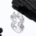 Silver Saturn Star Toe Rings 70400115
