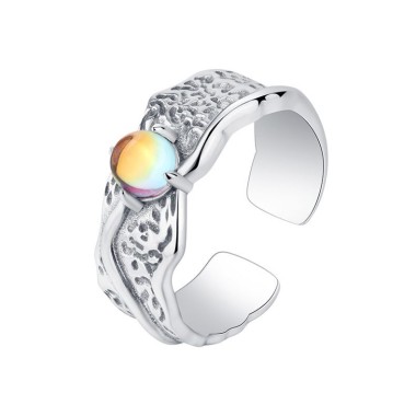 Vintage Hammer Moonstone Toe Rings 70400135