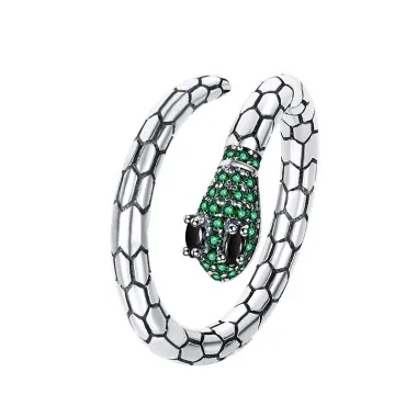 Vintage Zirconia Snake Toe Rings 70400137