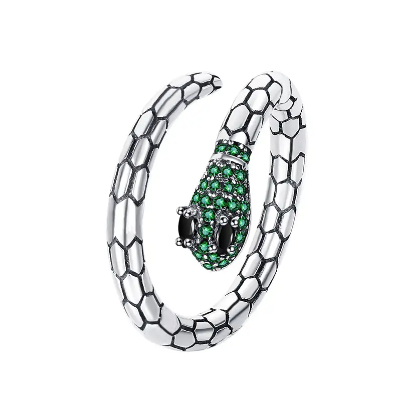Vintage Zirconia Snake Toe Rings 70400137