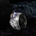 Vintage Hammered Moonstone Wide Toe Rings 70400145