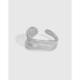 Stylish Irregular Curved Toe Ring 70400174