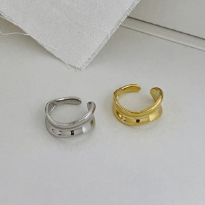 Stylish Irregular Curved Toe Ring 70400174