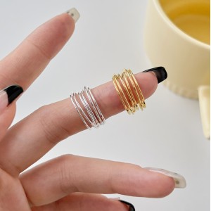Punk Rolling Lines Toe Ring 70400178