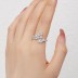 Irregular Shiny Pear Zirconia Toe Ring 70400181