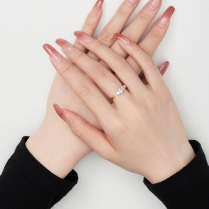 Unique Pear Zirconia Toe Ring 70400184