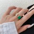 Unique Emerald Zirconia Toe Ring 70400189