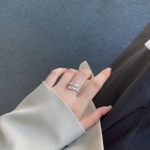 Luxury Pear Zirconia Toe Ring 70400194