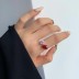 Luxury Pink Heart Pear Zirconia Toe Ring 70400196
