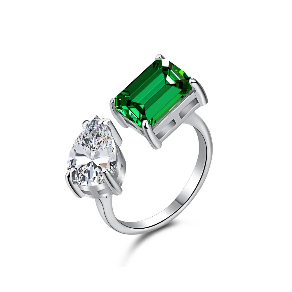 Elegant Emerald Zirconia Toe Ring 70400198