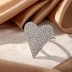 Punk Gothic Heart Zirconia Toe Ring 70400199