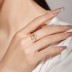Unique Evil Eye Zirconia Toe Ring 70400200