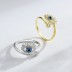 Unique Evil Eye Zirconia Toe Ring 70400200