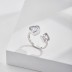 Luxury Square Heart Zirconia Toe Ring 70400207