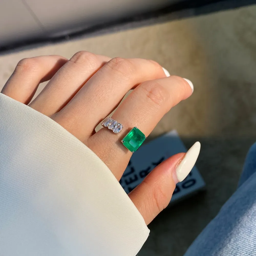 Luxury Square Heart Zirconia Toe Ring 70400208 - image1