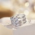 Luxury Rolling Zirconia Toe Ring 70400210