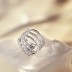 Luxury Rolling Zirconia Toe Ring 70400210