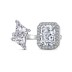 8A Ice Flower Cut Rhombus Zirconia Toe Ring 70400211