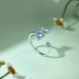 Moveable Butterfly Zirconia Open Rings 70400228