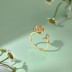 Moveable Flower Open Rings 70400229