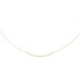 925 Sterling Silver Smile Chain Necklace 80100007