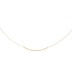 925 Sterling Silver Smile Chain Necklace 80100007