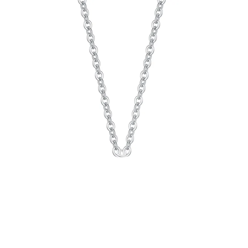 3mm Cable Chain 925 Sterling Silver Necklaces 80100008