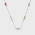 Vintage Enamel Slim Waist Chain Necklaces 80100013