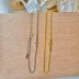 925 Sterling Silver Cross Chain Necklace 80100031