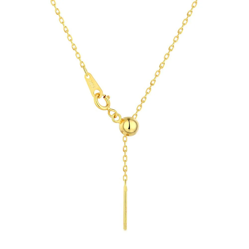 Minimalist Crisscross Chain Necklace 80100040