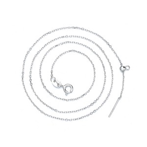 925 Sterling Silver Adjustable Cross O Chain with Pin Chain 80100091