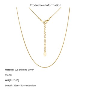 Wholesale 925 Sterling Silver 0.8mm Round Snake Chain Necklace 80100111 Wholesale 925 Sterling Silver 0.8mm Round Snake Chain Necklace 80100111