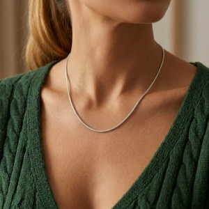 Wholesale 925 Sterling Silver 0.8mm Round Snake Chain Necklace 80100111 Wholesale 925 Sterling Silver 0.8mm Round Snake Chain Necklace 80100111