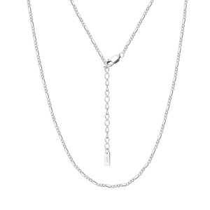 Wholesale 925 Sterling Silver 1.7mm Figaro Chain Choker Necklace 80100134 Wholesale 925 Sterling Silver 1.7mm Figaro Chain Choker Necklace 80100134