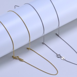 Wholesale 925 Sterling Silver 1mm Fine Curb Link Chain Necklace 80100138 Wholesale 925 Sterling Silver 1mm Fine Curb Link Chain Necklace 80100138